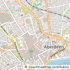 Map of Aberdeen, Aberdeenshire