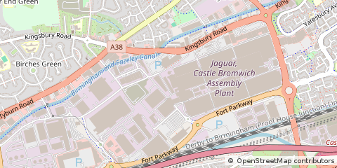 Map of Birmingham