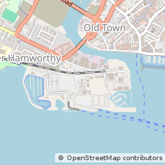 Map of Poole, Dorset