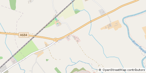 Map of Northallerton, North Yorkshire