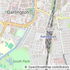 Map of Darlington