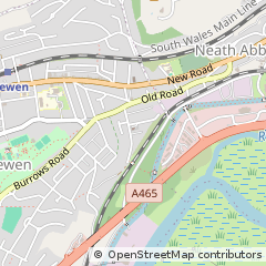 Map of Swansea, Neath Port Talbot