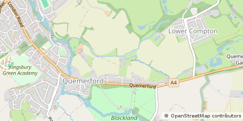 Map of Calne, Wiltshire