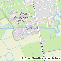 Map of Rhyl