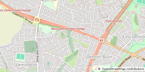 Map of Newcastle Upon Tyne