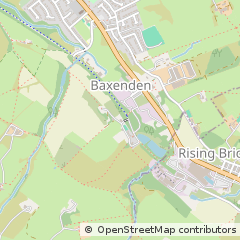 Map of Colne, Lancashire