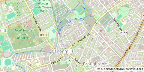 Map of Edinburgh