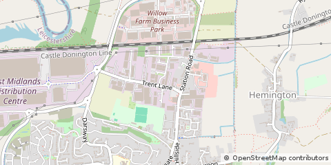 Map of Derby, Derbyshire
