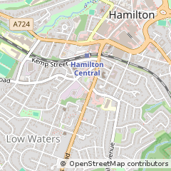 Map of Hamilton