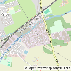 Map of Bromsgrove, Worcestershire