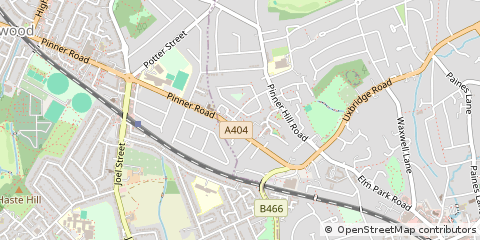 Map of Pinner