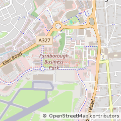 Map of Farnborough, Hampshire