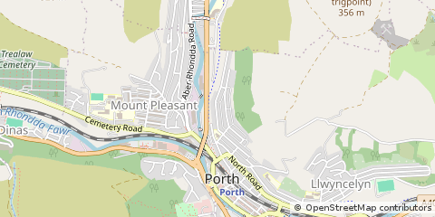 Map of Porth