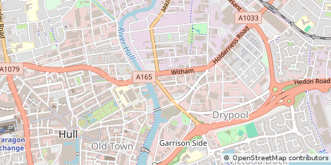 Map of Hull