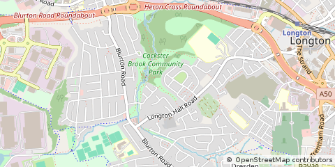 Map of Stoke-on-Trent