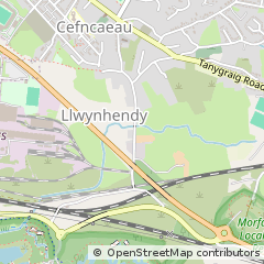 Map of Carmarthenshire