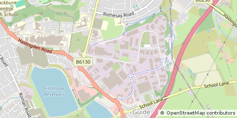 Map of Blackburn