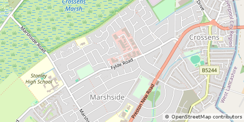 Map of Merseyside