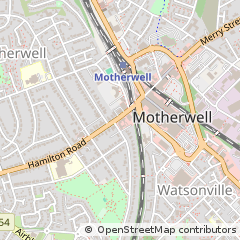 Map of Motherwell