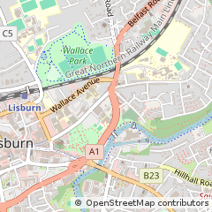 Map of Lisburn