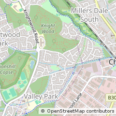 Map of Eastleigh, Hampshire