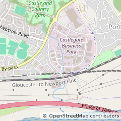Map of Caldicot, Monmouthshire