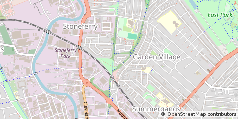 Map of Hull