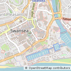 Map of Swansea