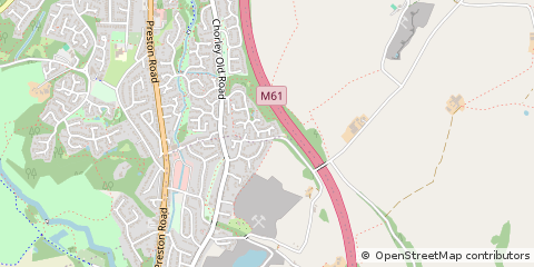 Map of Lancashire