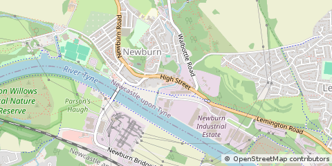 Map of Newcastle Upon Tyne