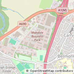 Map of Durham
