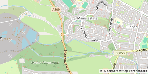 Map of Glasgow