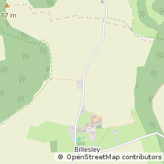 Map of Alcester, Warwickshire