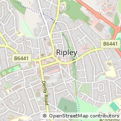 Map of Ripley, Derbyshire