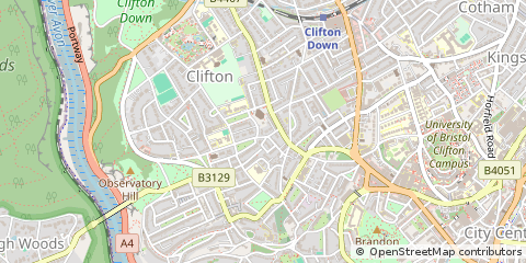 Map of Bristol