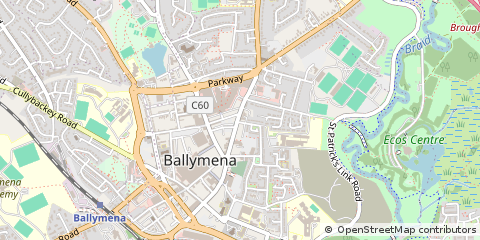 Map of Ballymena