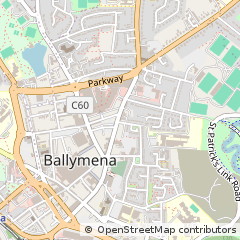 Map of Ballymena