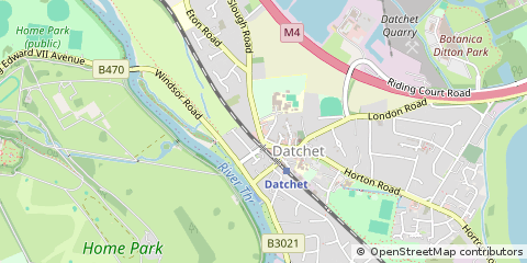 Map of Slough