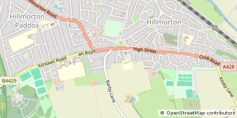 Map of Rugby