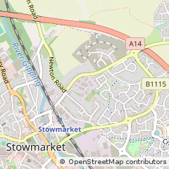 Map of Stowmarket