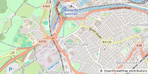 Map of Bristol