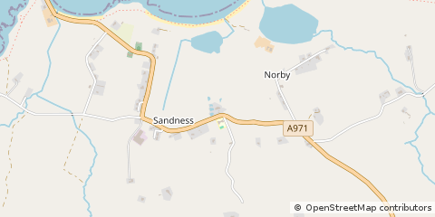 Map of Shetland