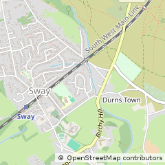 Map of Lymington, Hampshire