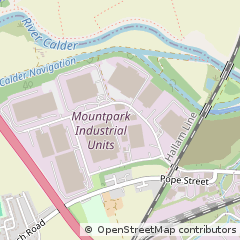 Map of Normanton, West Yorkshire