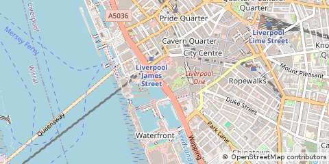 Map of Liverpool