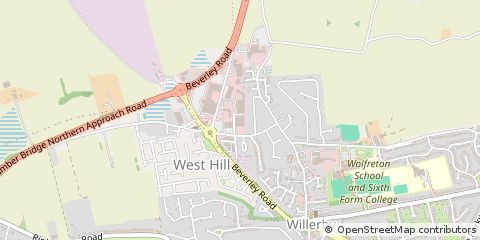 Map of Hull