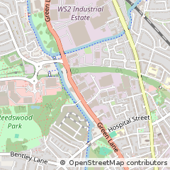 Map of Walsall, West Midlands