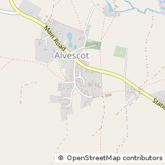 Map of Bampton, Oxon