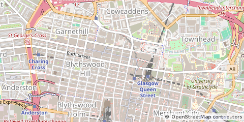 Map of Glasgow