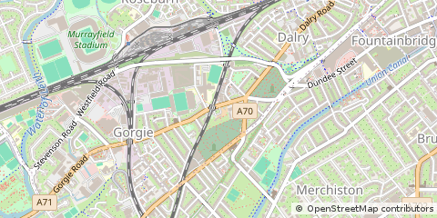 Map of Edinburgh
